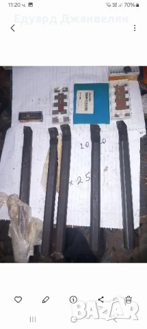 стругарски ножове 20х20 , снимка 3 - Стругове - 50744774