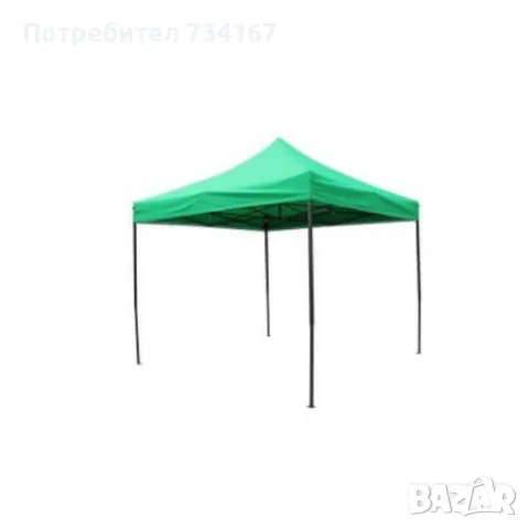 Сгъваема квадратна градинска шатра тип хармоника, снимка 10 - Градински мебели, декорация  - 49666951