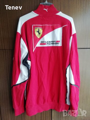 Scuderia Ferrari Formula One 1 Team F1 2015 Puma оригинално колекционерско горнище суичър , снимка 2 - Спортни дрехи, екипи - 39292875