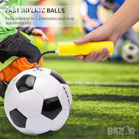 ПРОМОЦИЯ Автоматична помпа за топки с компактен размер MORPILOT SMART BALL AIR PUMP AP1-S, снимка 4 - Други - 51615603