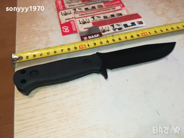 BUCK USA-НОЖ ЧЕРЕН 1303251516, снимка 3 - Ножове - 49480361