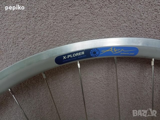 Продавам колела внос от Германия  двойностенна усилена предна капла 28 цола  X-PLORER ALESA, снимка 2 - Части за велосипеди - 33140049