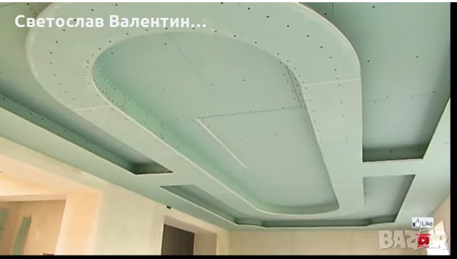 Тавани и стени от гипсокартон.Шпакловки и декоративни мазилки., снимка 9 - Ремонти на апартаменти - 28392777