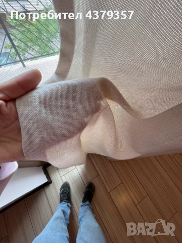 Ленена завеса, снимка 4 - Пердета и завеси - 51625539