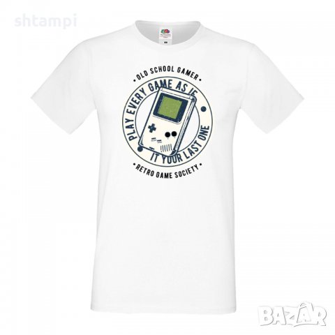 Мъжка тениска Last Game,Игра геймър,Изненада,Подарък,Празник , снимка 2 - Тениски - 36812438