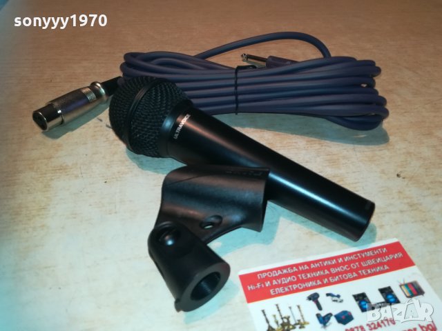 behringer profi mic с кабел и държач 2203211921, снимка 17 - Микрофони - 32264033
