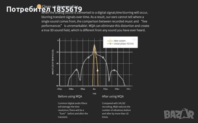  SMSL SU-1 MQA-CD AK4493S XU316 768kHz/32Bit DSD512 Hi-Res, снимка 3 - Аудиосистеми - 53380361