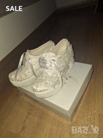 Булченски Обувки на Платформа, снимка 6 - Дамски обувки на ток - 44058923