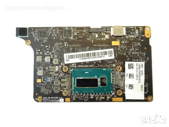 Дънна платка LENOVO YOGA 2 Pro I5-4200U VIUU3 NM-A074 SR170 DDR3не и вентилатор, снимка 3 - Части за лаптопи - 52597378