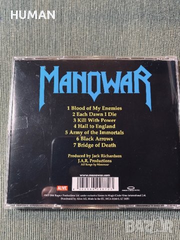 Manowar - Accept, снимка 9 - CD дискове - 43243809