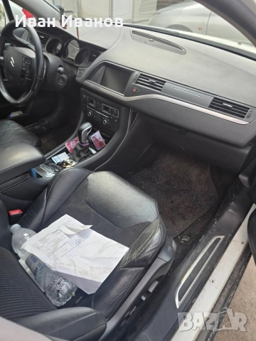полу-кожен салон от Citroen C5x7 2008-2016 с подгрев, масаж и памет , снимка 3 - Части - 51602237