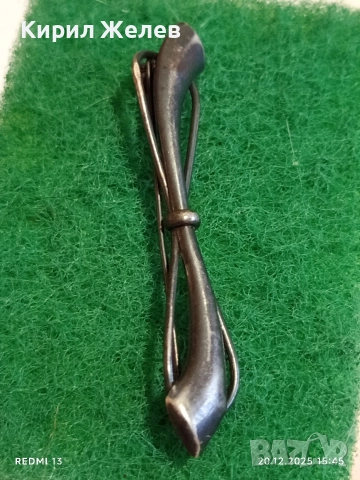 ВИНТИДЖ СРЕБЪРНА БРОШКА в СТИЛ АРТ ДЕКО за КОЛЕКЦИОНЕРИ 50784