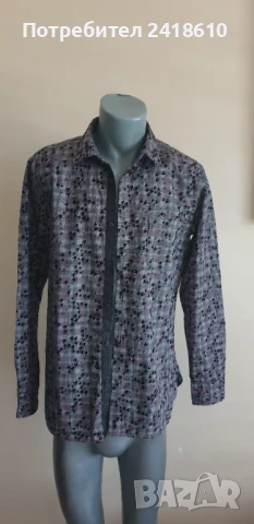 Hugo Boss Magneton_1 Slim Fit  Mens Size - S / М НОВО! ОРИГИНАЛ! Мъжка Риза!, снимка 9 - Ризи - 51040191