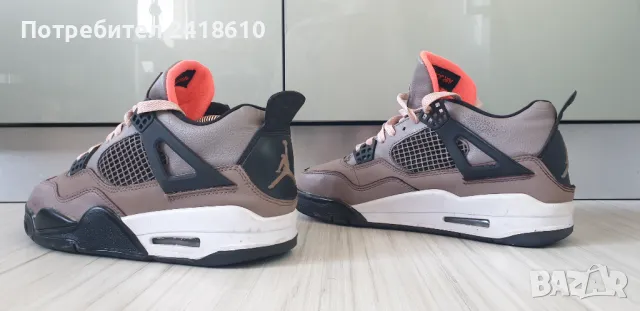 Nike Air Jordan 4 Retro Mens Size 41/26 см. UK 7 US 8 ОРИГИНАЛ! Мъжки Кецове. , снимка 7 - Кецове - 49881992
