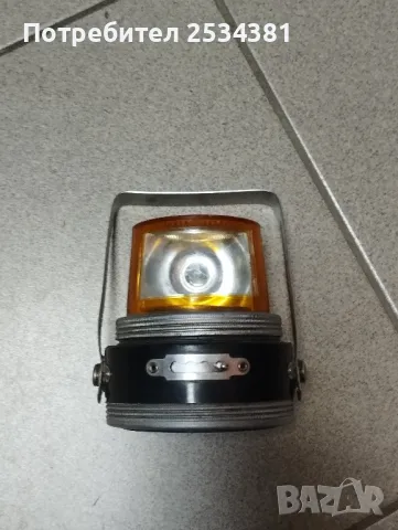 Ретро аварийна лампа , снимка 2 - Антикварни и старинни предмети - 47739387