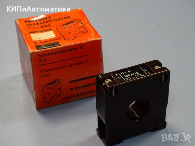токов трансформатор JT-N 100A/1A  3kV, снимка 1 - Резервни части за машини - 36921688