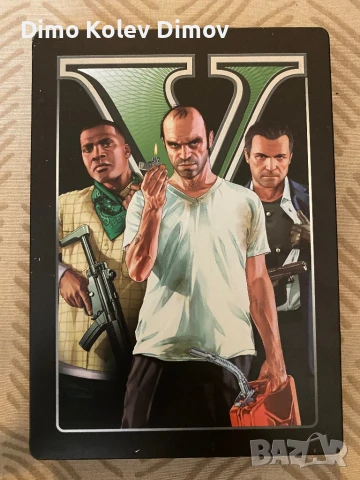 GTA 5 Xbox 360 Limited Edition. Метална кутия. GTA V