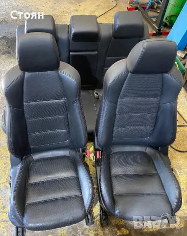 кожен салон за мазда 6 