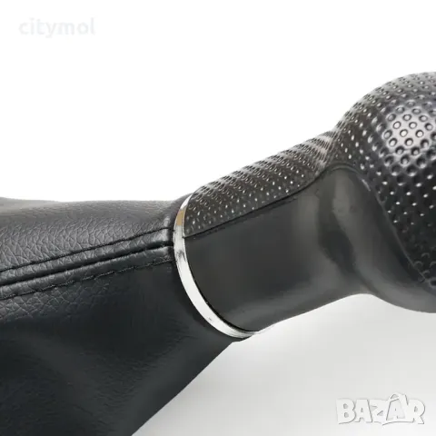 Кожен маншон с топка за скоростен лост Golf IV 1998-2004, Bora, Leon, Toledo - 6 скорости, снимка 6 - Аксесоари и консумативи - 49271962