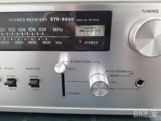 Sony STR 6040 *Продава се*, снимка 2 - Ресийвъри, усилватели, смесителни пултове - 40789031
