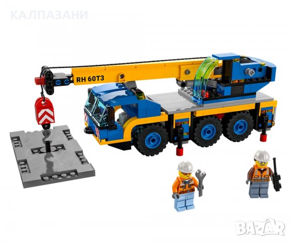 LEGO® City Great Vehicles 60324 - Подвижен кран, снимка 3 - Конструктори - 38927976