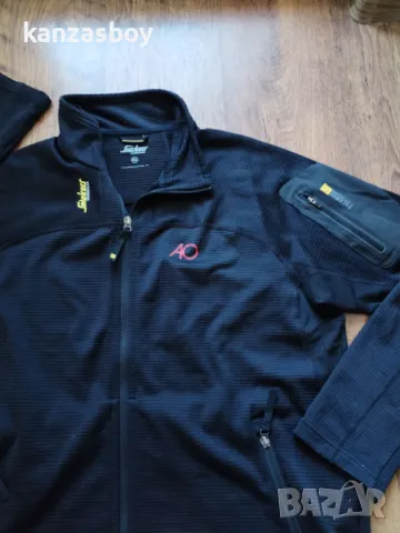 Snickers 9438 Body Mapping Micro Fleece - мъжко работно горнище ХЛ, снимка 2 - Спортни дрехи, екипи - 49364052