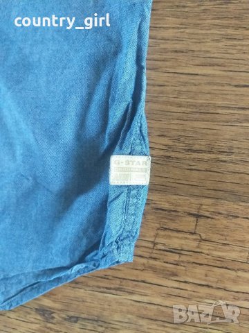 g-star landoh clean shirt - страхотна мъжка риза, снимка 5 - Ризи - 26320387
