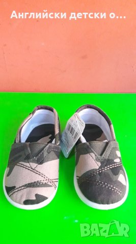 Английски детски еспадрили-MOTHERCARE, снимка 4 - Детски гуменки - 28468889