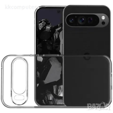 Google Pixel 9/Pixel 9 Pro Силиконов кейс MBX 2mm и Протектор, снимка 2 - Калъфи, кейсове - 49848032