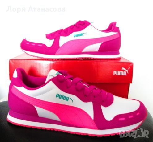 Меки обувки с връзки марка Puma. 