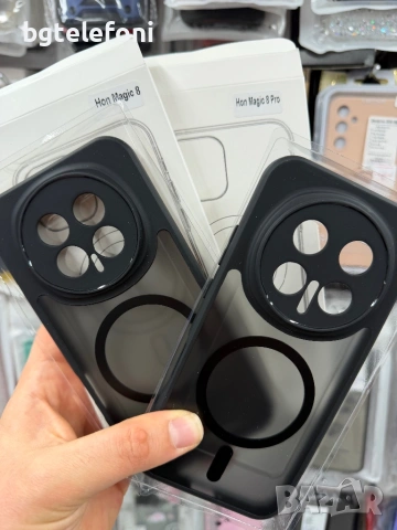 Honor Magic 8 Pro , Honor Magic 8 Magsafe черен мат, снимка 4 - Калъфи, кейсове - 53222137