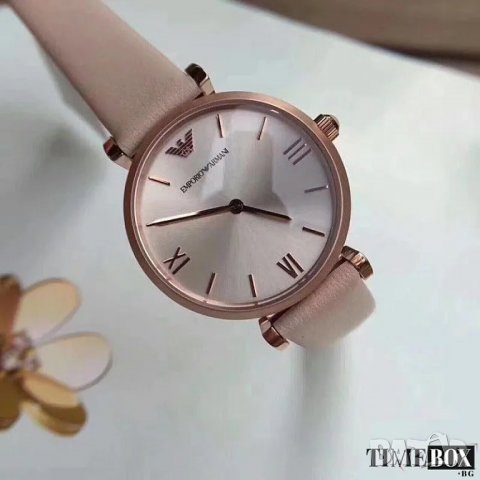 Emporio Armani AR11001 Gianni T-Bar. Нов дамски часовник, снимка 3 - Дамски - 38801109