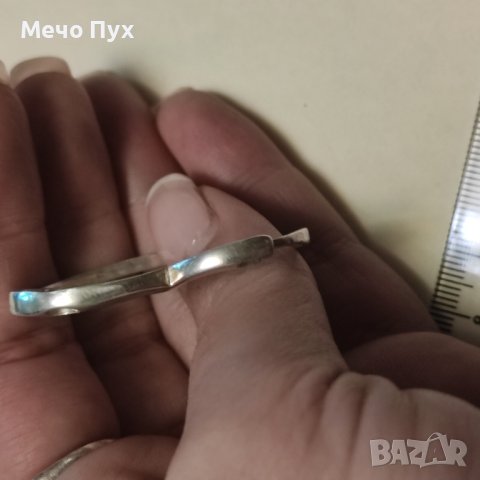 Сребърна висулка Голямо сърце (33), снимка 6 - Колиета, медальони, синджири - 43766853