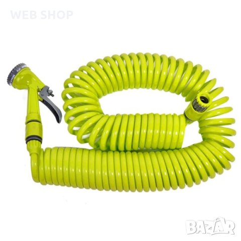 Цветен силиконов градински маркуч OEM, 15 метра, снимка 1