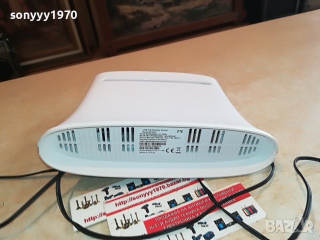 zte 4g a1 рутер за сим карта 2510221752, снимка 3 - Рутери - 38450829