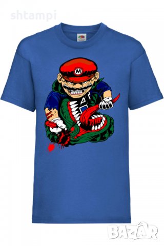 Детска тениска Mario VS Monster,Игра,Изненада,Подарък,Празник,Повод, снимка 7 - Детски тениски и потници - 37436340
