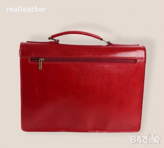 Унисекс бизнес чанта от естествена кожа, снимка 2 - Чанти - 32970005