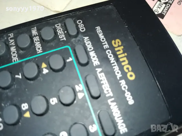 SHINCO RC-009 REMOTE-ВНОС GERMANY 1901251418, снимка 14 - Дистанционни - 48739354