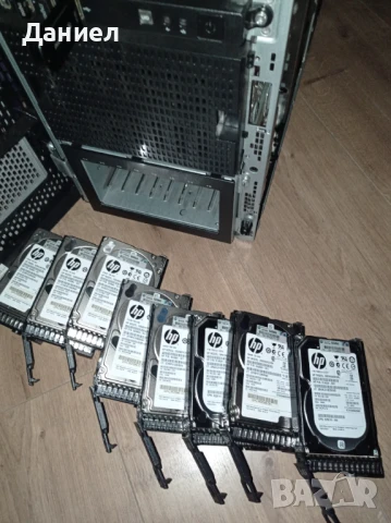 Сървър HP ProLiant ML350p Gen8, снимка 5 - Работни компютри - 51224534