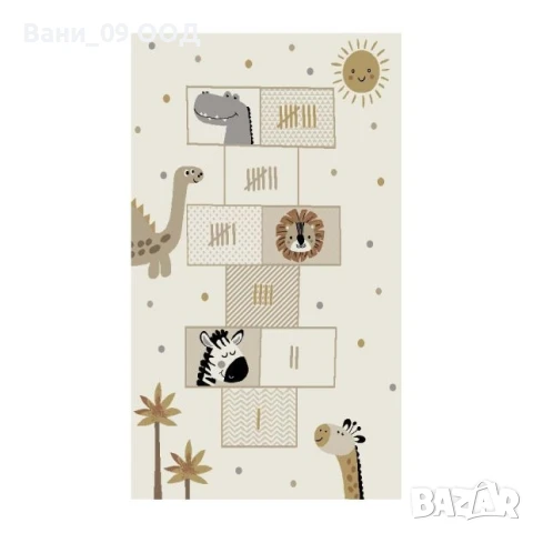 Детски килим с весел дизайн 