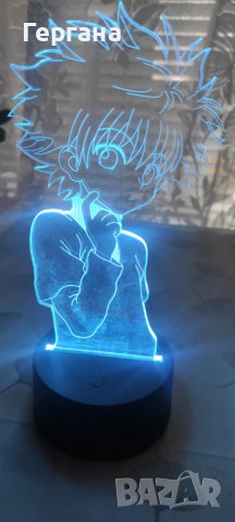 Настолна лампа Killua Zoldyck, снимка 6 - Настолни лампи - 43698985