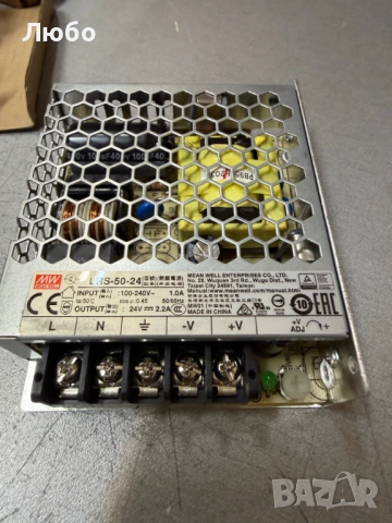 LRS-50-24MEAN WELL-Захранване импулсно, снимка 2 - Друга електроника - 53462514