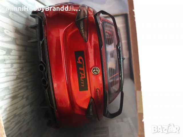 ALFA ROMEO GIULIA GTA M. RED METALIC  1.18  SOLIDO.  TOP  MODEL.! , снимка 12 - Колекции - 38189321