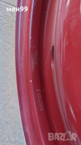 Джанта за Renault, 16 цола, снимка 4 - Гуми и джанти - 51491333