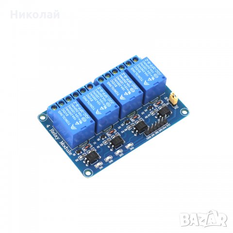 4 канално реле Ардуино 10А , 5V, снимка 1