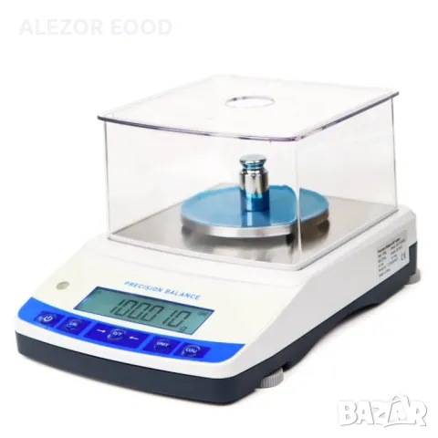 Прецизна везна до 500гр. с калибрираща тежест и вградена батерия, 4325