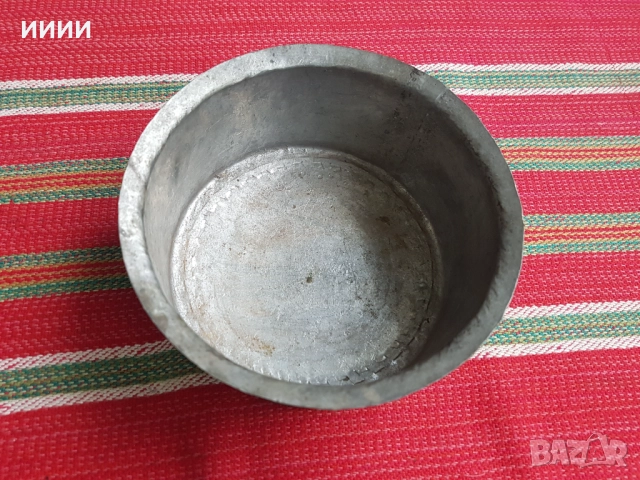 Бакърена тенджера тиган чиния