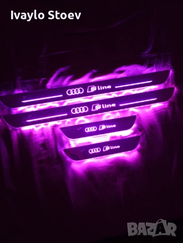 LED лайсни за прагове на автомобил, снимка 13 - Аксесоари и консумативи - 48298127