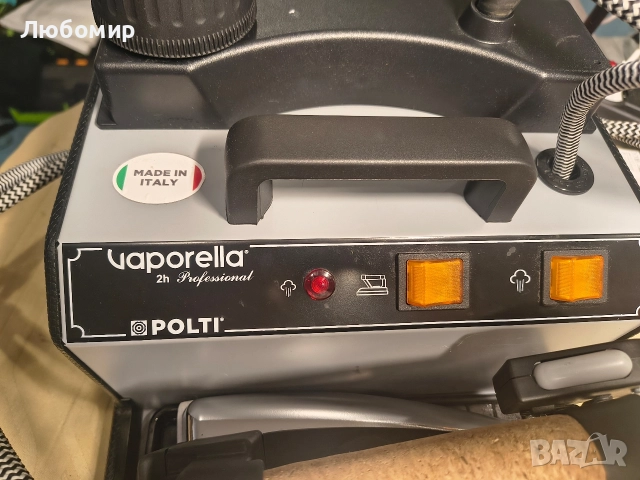 Професионална ютия.Паров генератор Profesionala Polti Vaporella 2 HP, 1750W, Плоча от алуминий, снимка 9 - Ютии - 52718795