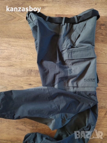 FLADEN Trousers Authentic 2.0 peach microfiber - непрпмокаем рибарски панталон Л, снимка 2 - Спортни дрехи, екипи - 52392822